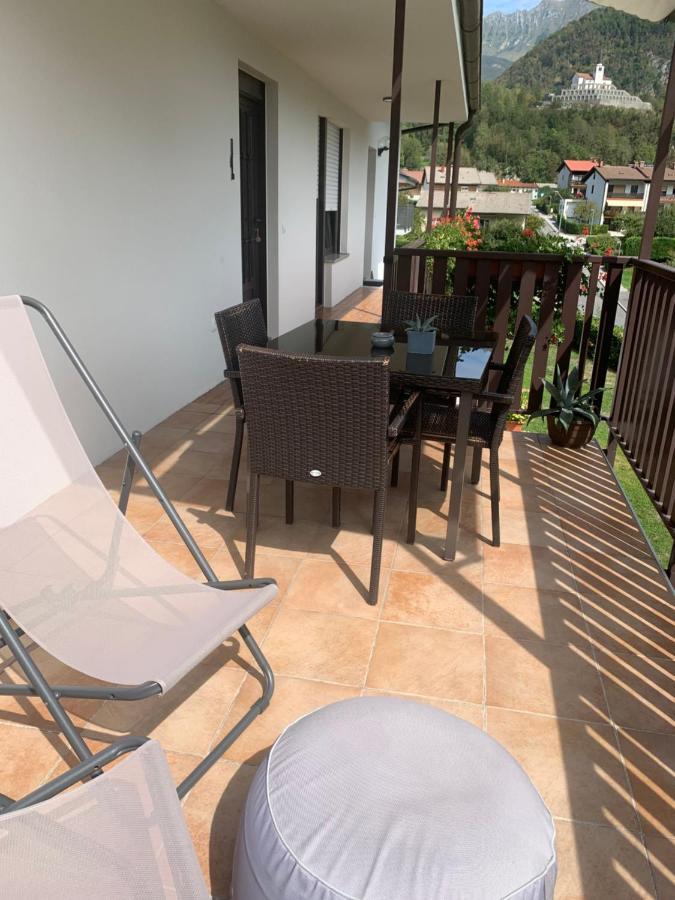 Apartma Panorama Kobarid Buitenkant foto