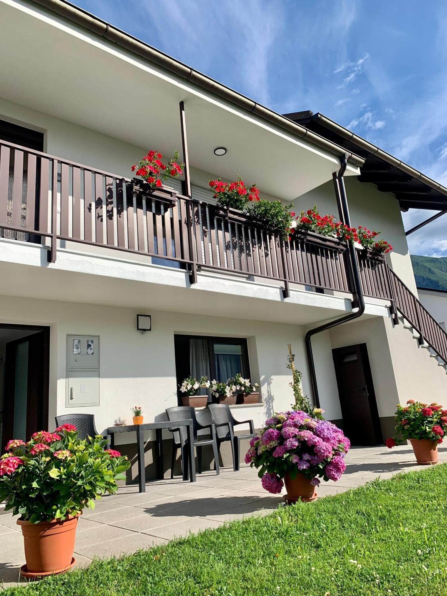 Apartma Panorama Kobarid Buitenkant foto