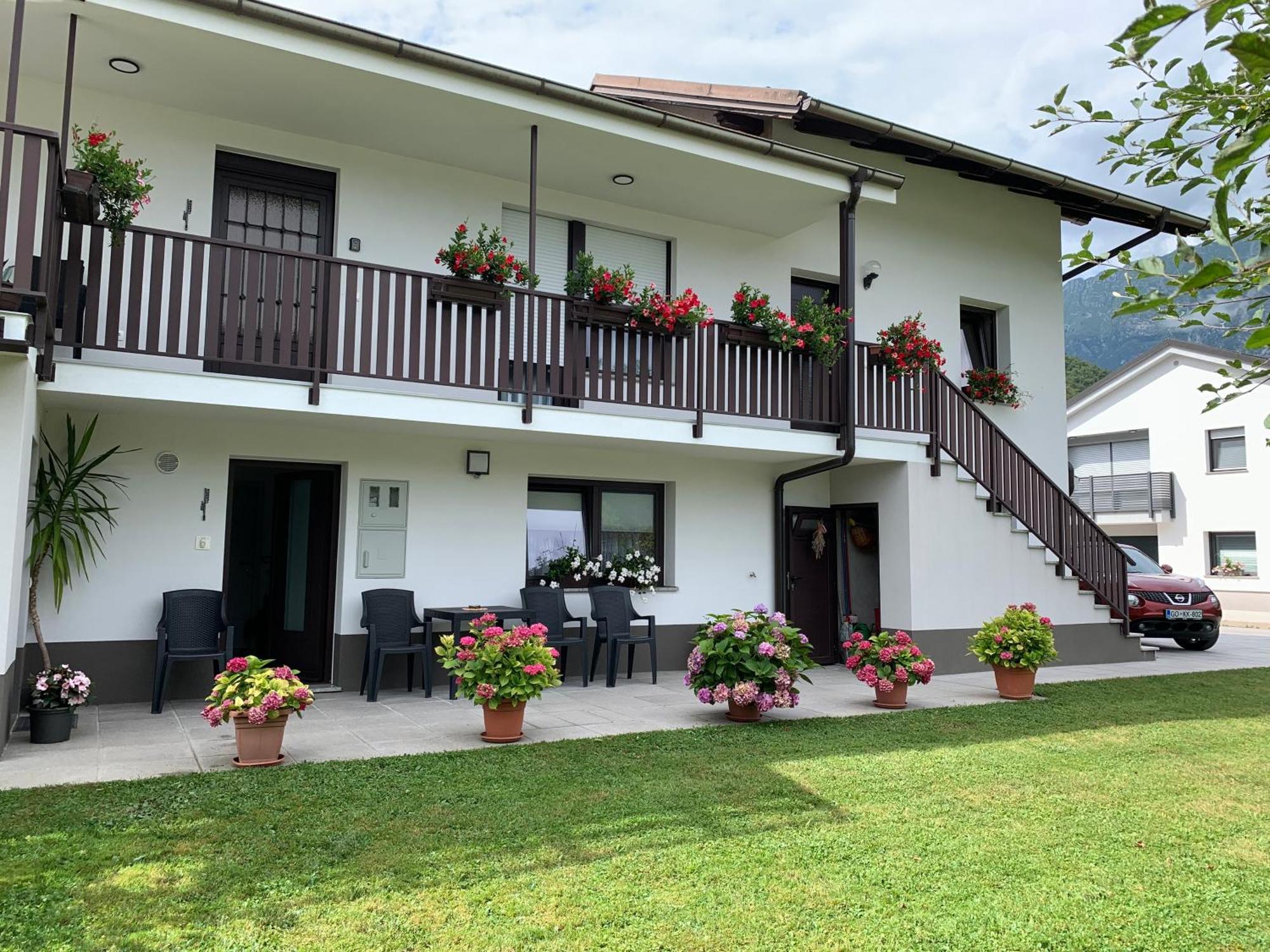 Apartma Panorama Kobarid Buitenkant foto
